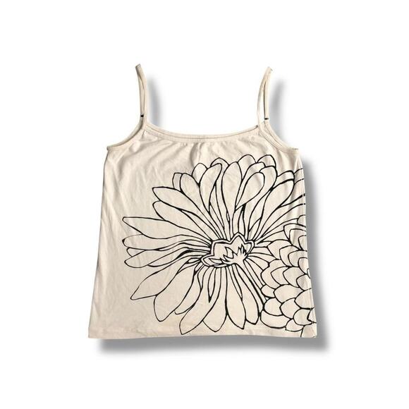 Cop Copine Sketch Floral Tank Top - Picture 2 of 6